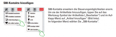 Vælg at oprette en S88 kontakt.