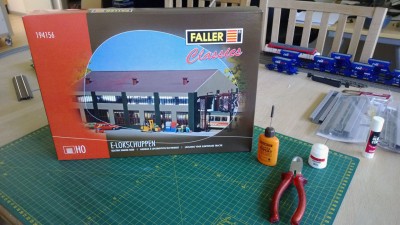 Faller "Classics" E-lokschuppen - #194156