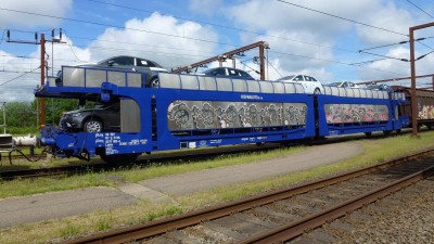 26,5 meter, 40.4 tons, fra Maschen og videre til Ringsted, Semler bil-logistic