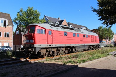 Inden jeg tog fra Esbjerg, tgo jeg lige et billed af 232 472, som jeg regnede med skulle trække toget videre mod Syd