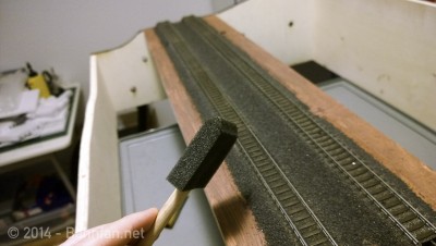 Skumpensel og ballast