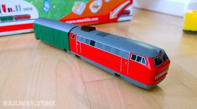 Lokomotivet er inspireret af en BR 218
